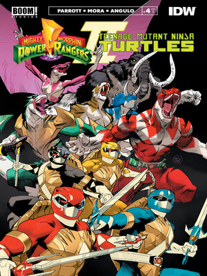 cover image of Mighty Morphin Power Rangers/ Teenage Mutant Ninja Turtles II (2022), Issue 4